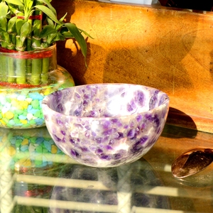 Natural Amethyst Agate <b>Bowl</b> Handmade Stone <b>Bowl</b> <b>Crystal</b> Healing Carved Gemstone <b>Bowl</b> Bulk Wholesale Supplier Durable Gift Item - Product Image 6