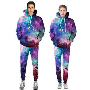 Sudadera con Capucha y Pantalones para Hombre, Personalizados, Tejidos en Poliéster, Impresos en 3D, Antiarrugas, Sin Forro, Manga Regular, para Invierno - Product Image 2