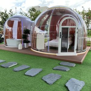 Maison dôme à bulles gonflable Maison de fête à bulles Maisons en tente Maisons en dôme préfabriquées Maison en dôme de jardin Maison en dôme en PC polycarbonate - Product Image 6