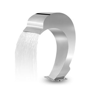 Cascada de Agua para Piscina de Acero Inoxidable, Fuente de Cascada para Spa y Masajes - Product Image 1