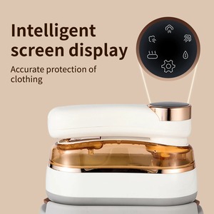 Nouveau fer à vapeur portable 1200W haute puissance, défroisseur de vêtements domestique et de voyage à trois vitesses, écran tactile rotatif, fer électrique - Product Image 4