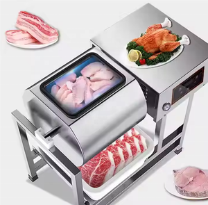 Machine à saler la viande marinée par ordinateur en acier inoxydable - Product Image 5