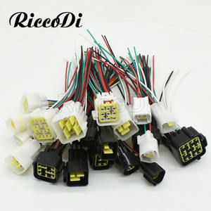 موصلات أسلاك السيارات بـ 1/<span class=keywords><strong>2</strong></span>/3/4/6/8/9/16 سنًا، أنثى وذكر، مقابس محكمة الإغلاق من سلسلة FW-C - Product Image 1