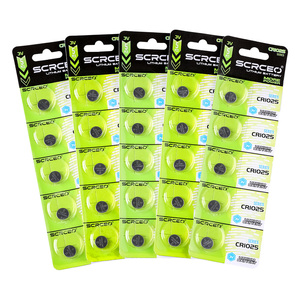 Cuenan tùy chỉnh 3V cr1025 đồng xu di động Pin Lithium không có thủy ngân cho các công cụ điện đồ chơi - Product Image 6