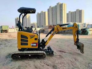 Mini-excavatrice Sany Sy18u de 1,9 tonne, excavatrice sur chenilles avec godet de 0,04 m³ de capacité, équipement de construction d'occasion - Product Image 1
