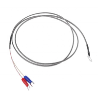 Sonde de capteur de température de Thermocouple de Type K/E/J de rondelle de trou de 5/6mm câble de 1M-5M pour le contrôleur de température industriel