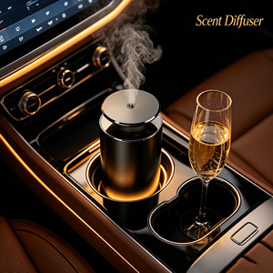 Difusor de Aroma Inalámbrico USB para Auto <span class=keywords><strong>Hygea</strong></span> de 10 ml con Diseño Minimalista y Logotipo Personalizado, Diseño sin Agua para el Hogar, Hotel y Fragancia Diaria - Product Image 1