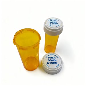 Frascos de Medicamentos con Sistema de Presión y Giro, en Diversos Tamaños, a Prueba de Niños, <span class=keywords><strong>para</strong></span> Prescripciones - Product Image 6