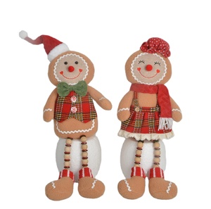 Nouveau personnalisé <span class=keywords><strong>Minecraft</strong></span> peluche pain d'épice homme poupée jouet pour enfant cadeaux de noël pain d'épice décoration décorations de noël - Product Image 2