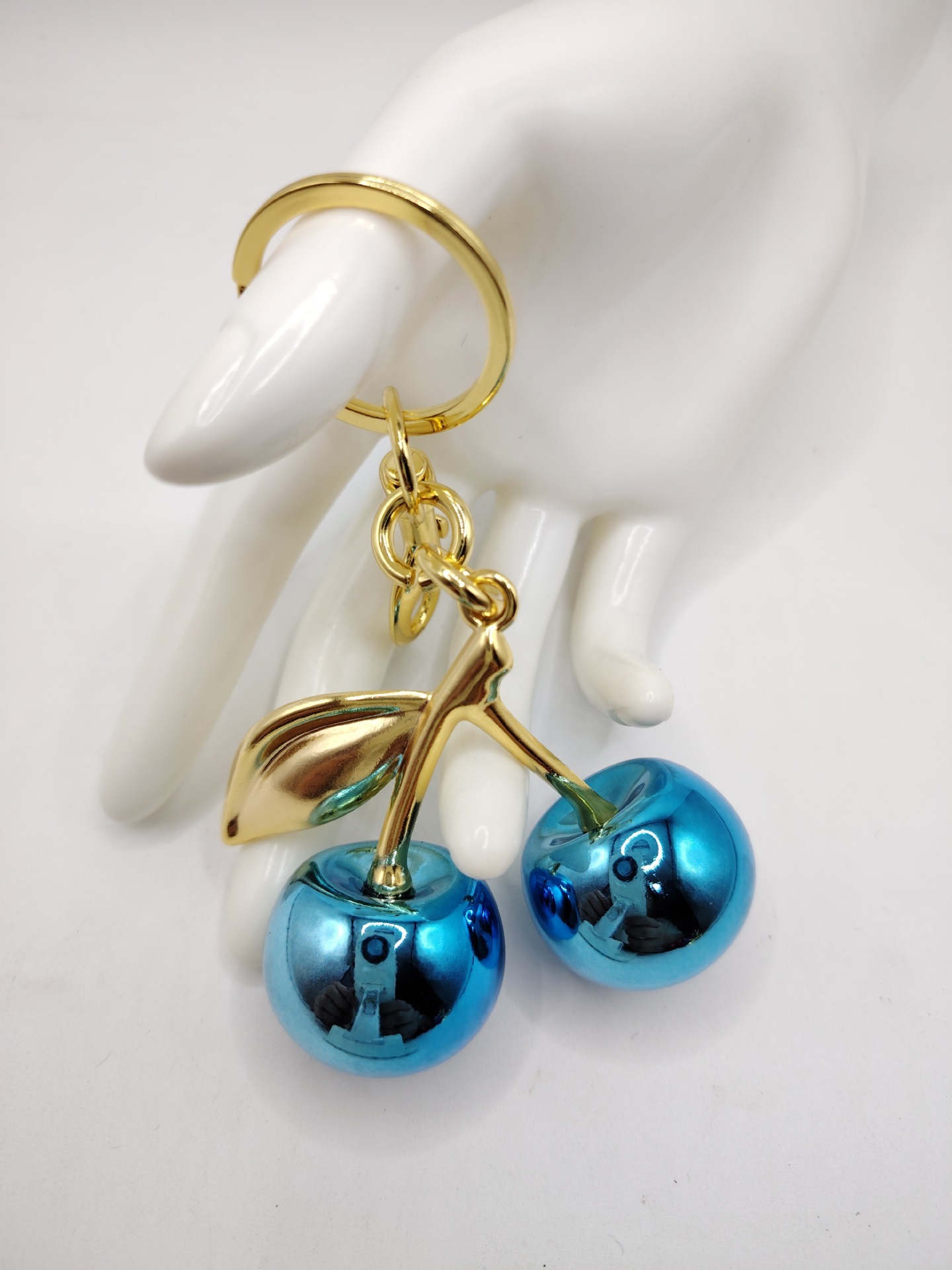 K gold (3.2cm cherry) plating blue