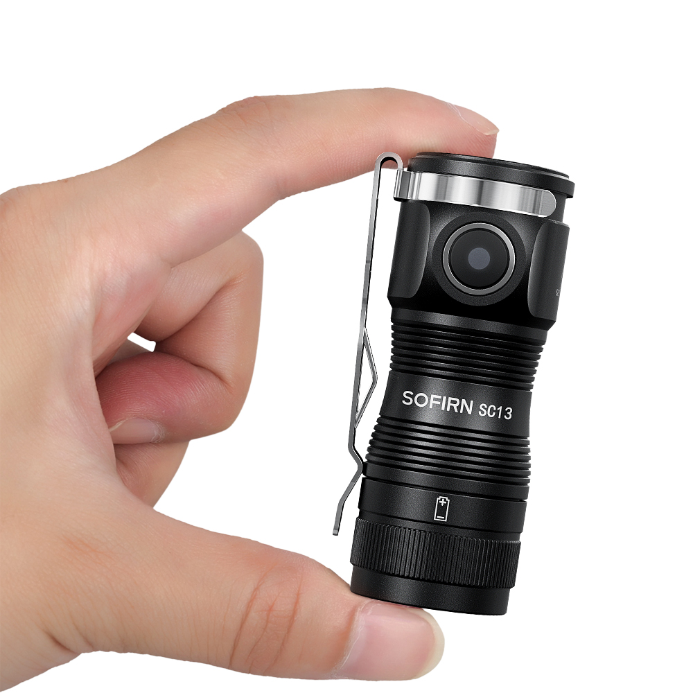 Sofirn 1300lm Mini Tactical Flashlight - IPX8 Waterproof