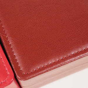 จุดรอบมุมแบบฝาพับหนัง PU กล่องใส่นาฬิกาเครื่องประดับสร้อยข้อมือที่เก็บเครื่องประดับ - Product Image 4