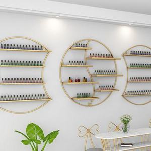 Elegante y Sencillo Exhibidor de Esmalte de Uñas de Metal para Salón de Belleza, en Oferta - Product Image 1