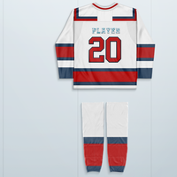 Fabrication rapide maillots de hockey sur glace bien cousus vêtements de hockey à roulettes vêtements de rouleau évacuant l'humidité pour les hommes