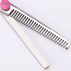 Pink Hair Styling <b>Tools</b> Set Thinning Shears Flat Shears Comb <b>Clips</b> Bag Stainless Steel Durable Salon Barber Use - Product Image 3