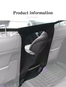 HaPet Barrière de siège auto universelle réglable pour <span class=keywords><strong>chien</strong></span>, <span class=keywords><strong>filet</strong></span> de sécurité léger et durable, séparateur de siège arrière pour animaux de compagnie, lavable, toutes saisons - Product Image 6
