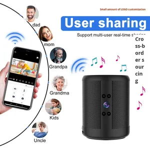 Thiết Kế Mới Đa-Chức Năng Xách Tay Mỏng Loa Không Dây 3600MAh Với 1080P HD Phát Hiện Chuyển Động Góc Rộng An Ninh Nhà Máy Ảnh - Product Image 5