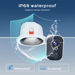 Caméra de <span class=keywords><strong>surveillance</strong></span> WiFi YIMMET à vision nocturne, alimentée par énergie solaire, à montage encastré, installation sans outil, sans perçage, détection de mouvement - Product Image 3