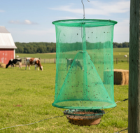 Grande boîte piège à mouches commerciale pour l'extérieur, attrape-mouches pour la restauration, la transformation alimentaire et la lutte antiparasitaire