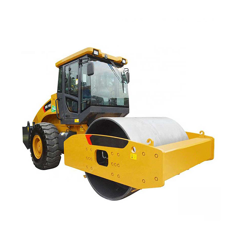 Road Machinery XS395 Vibratory Single Drum Roller 39 Ton Vibratory Roller Soil Compacator Open Width Compactor