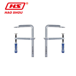 Heavy Duty F-Type <b>Quick</b> <b>Clamps</b> Made in Taiwan Chromium-Molybdenum Alloy Steel for Installation Inch Measurement System - Product Image 4