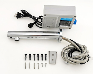 자동 모션 센서 핸즈프리 전자 적외선 상업용 비접촉 욕실 싱크 수도꼭지 배터리 플러그인 전원 크롬 - Product Image 3