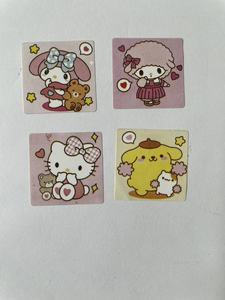 Custom Waterproof PVC Adhesive Stickers Round Shape Cartoon Design for Gift & Craft - Product Image 3