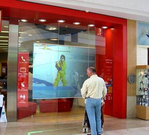 High Contrast Rear Projection Film Transparent Holographic <strong>Projector</strong> <strong>Screen</strong> for Window <strong>Glass</strong>