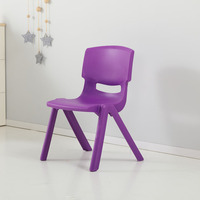 Chaise empilable en plastique Ustovian pour enfants, idéale pour les salles de classe, les garderies et les salles d'activités
