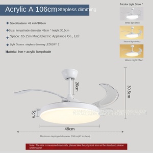พัดลมเพดานแบบกลไก 6 ใบพัด รุ่นวินเทจ พร้อมรีโมทควบคุมอัจฉริยะ ตั้งเวลาได้ เหมาะสำหรับใช้ในบ้าน เฟอร์นิเจอร์ใหม่ ใช้ได้ทั้งภายในและภายนอกอาคาร ใช้พลังงานจาก USB หรือแก๊ส - Product Image 3