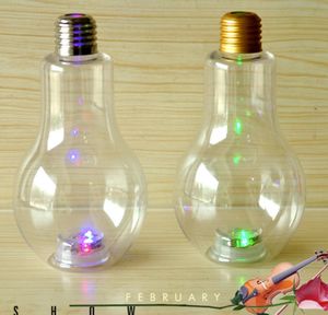 Botella de Plástico para Bebidas de 500 ml al por Mayor, Forma de Bombilla, Alta Calidad, Logotipo Personalizado, para Café Helado, Té Boba, Tequila - Product Image 5