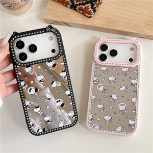 เคสป้องกันโทรศัพท์กรอบเพชรสำหรับ iPhone 17 PRO MAX 16 15เคสลายการ์ตูนแมว KT น่ารักใหม่ล่าสุด - Product Image 1