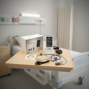 Mesin Pemantau Tanda <span class=keywords><strong>Vital</strong></span> Pasien Medis untuk Rumah Sakit, Klinik, Penggunaan di Rumah, dan Hewan Peliharaan - Product Image 1