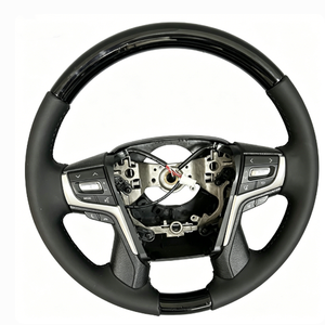พวงมาลัยไม้แบบ Retrofit สำหรับ Cruiser Fortuner Supra LC300 LC79 LC80 76 250 10 A91 Camry XV40 XV50 - Product Image 4