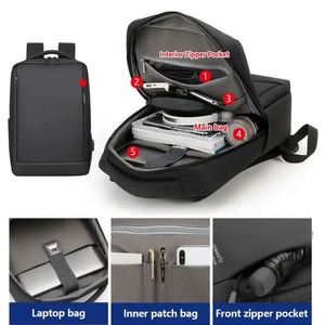 Custom Waterproof Business Mens <b>Computer</b> Usb Laptop <b>Backpack</b> <b>Computer</b> <b>Backpack</b> - Product Image 6
