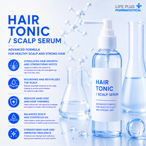 Tónico Capilar, Suero para el Cuero Cabelludo de Marca Privada, Líquido Hidratante y Nutritivo para el Cuidado Diario del Cabello - Product Image 3