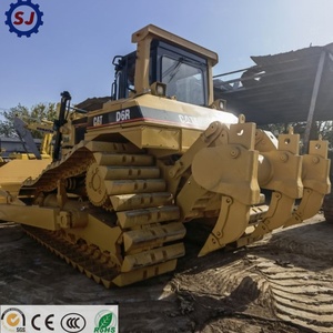 รถดันดิน CAT D6R มือสอง เครื่องยนต์แท้ ได้รับการรับรองมาตรฐาน CE ชั่วโมงการทำงานต่ำ น้ำหนัก 20 ตัน รถตีนตะขาบสำหรับงานดิน - Product Image 4