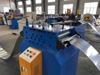 Machine de fabrication d'armoires pour tuyaux d'incendie, machine de charpentinage en acier, moteur à roulement contrôlé par PLC, haute précision