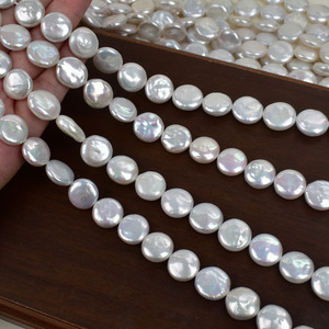 Nuevas Perlas de Agua Dulce Naturales de 13-14 mm, Coloridas, con Botón, para Joyería DIY, Perlas Sueltas de Estilo Barroco - Product Image 2