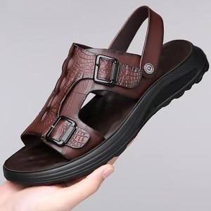 Chaussons d'été pour hommes, plateforme, antidérapants, respirants, avec soutien de la voûte plantaire, légers, décontractés, pour un usage quotidien - Product Image 3