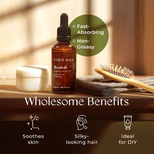 ETRUN ALISAオーガニックコールドプレスバオバブエッセンシャルオイル天然純皮育毛快適栄養プライベートラベル - Product Image 4