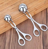 Alat Pembuat Bakso Sendok Penjepit Peralatan Dapur Cetakan Klip Bola Nasi Perlengkapan Pembuat Pangsit Alat Dapur Pembuat Bakso Sup