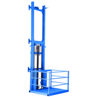 X-YES 3-15m intérieur extérieur Vertical Rail fret ascenseur hydraulique nouvelle cargaison Table élévatrice plate-forme Construction atelier moteur