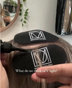 Système d'Extensions Capillaires Invisibles LED UV Sans Dommage avec Lampe LED à Polymérisation UV et Résine Gélifiée - Product Image 2