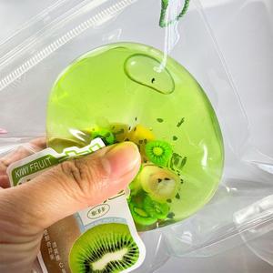 CHENXI Hot Selling Strawberry Fruit <b>Ball</b> Soft Silicone Stress Relief Sensory Fidget Toy <b>Squeeze</b> Toy for Kids - Product Image 1