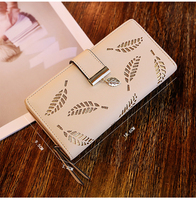 Portefeuille long vintage minimaliste personnalisé imperméable pour femmes Portefeuille de téléphone à la mode