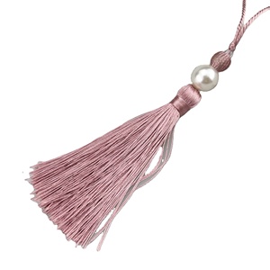 Haute qualité 100% polyester <span class=keywords><strong>frange</strong></span> <span class=keywords><strong>rideau</strong></span> tête décoration douce corde rangée soie gland accessoires - Product Image 2