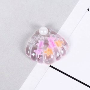 Pâte à modeler magnétique à succès, accessoires de décoration en résine coquillage pour pâte à modeler et slime - Product Image 3