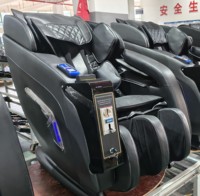 Fauteuil de massage commercial C59 intelligent électrique à monnayeur, 3D 4D, zéro gravité, avec système de paiement intégré