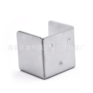 Soporte de cama Hirotaka de 45x45x50 mm, de acero galvanizado grueso, para soporte de cama de madera - Product Image 3